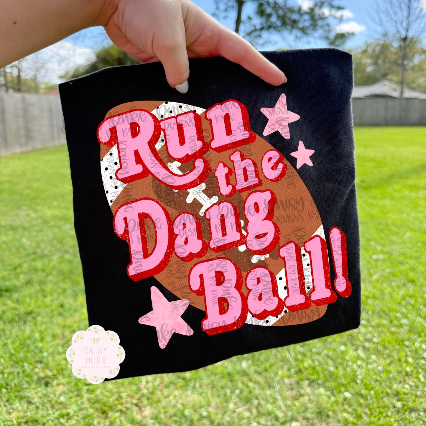 Run The Dang Ball - Pink
