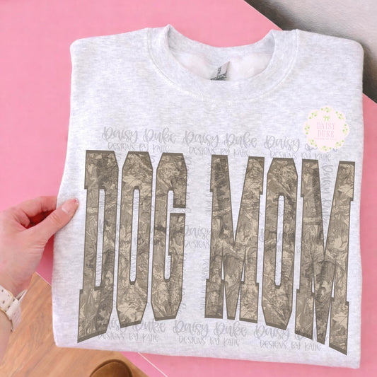 Dog Mom - Camo