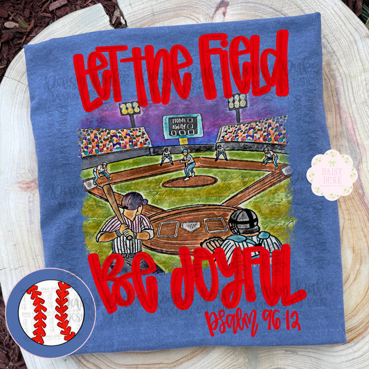 Let the field be joyful - Red (baseball)