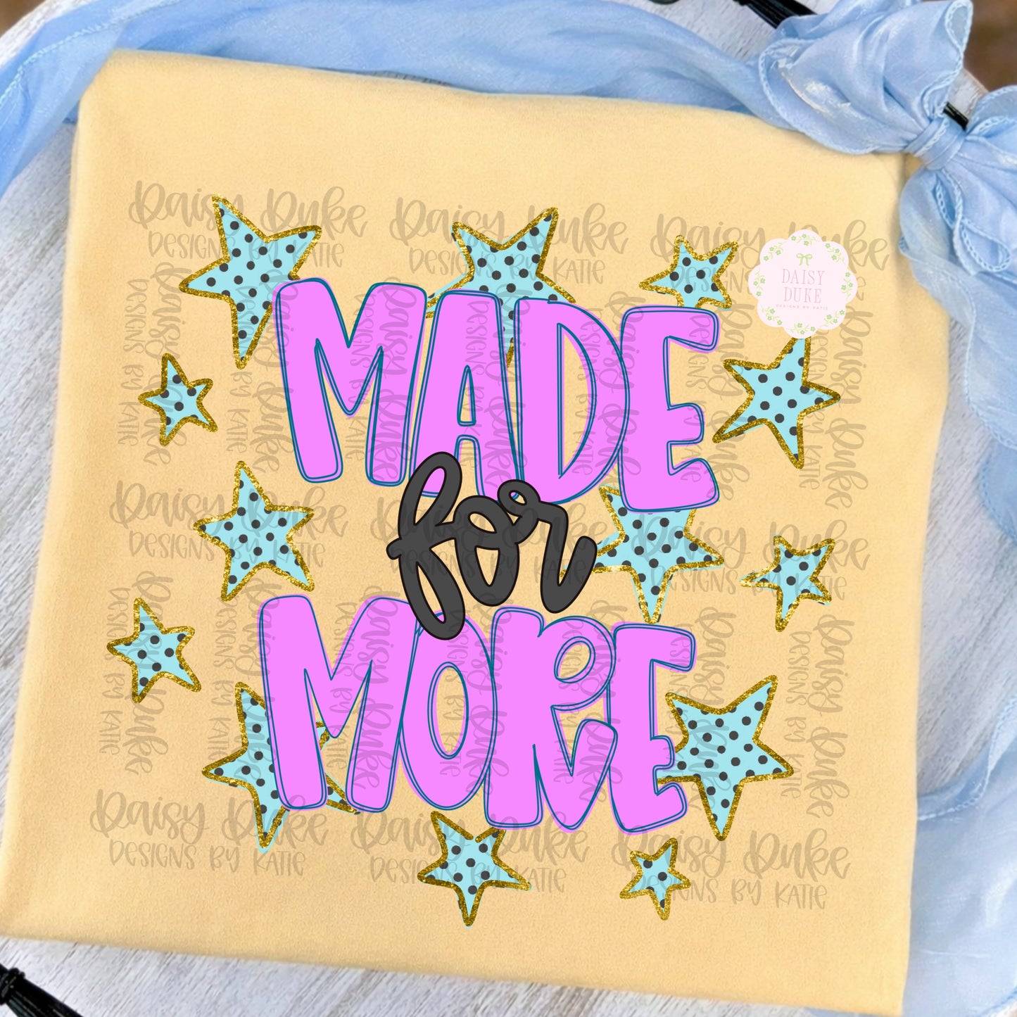 Made For More - blue stars