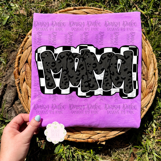 Mama - Faux Glitter