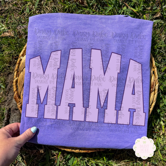 Mama Varsity - Purple