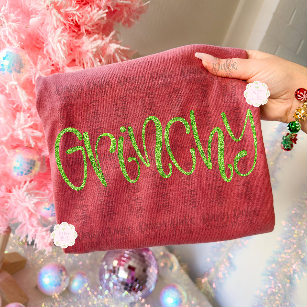 Grinchy - Faux Glitter