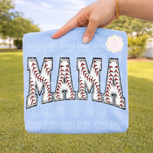 Baseball Mama - Varsity Letters