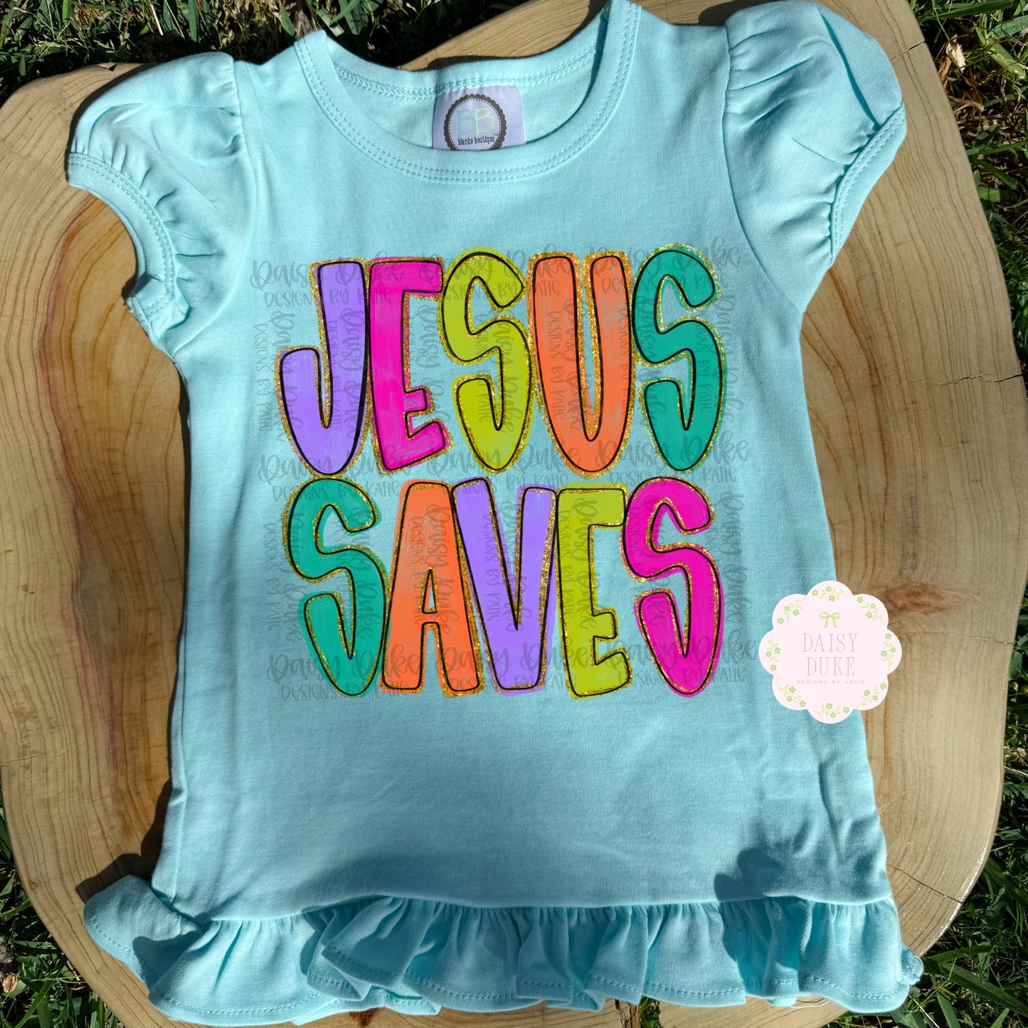 Jesus Saves - pink version