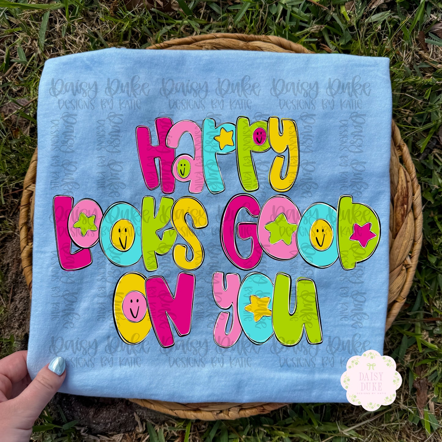 Happy Looks Good on You