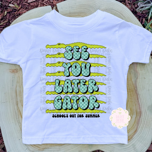 See You Later Gator - Blue