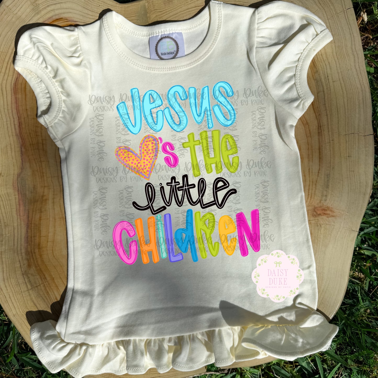 Jesus Loves The Children - Pink