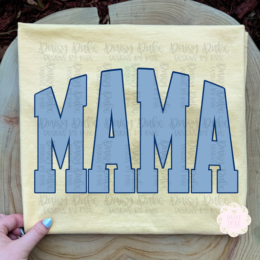 Mama Varsity - Blue