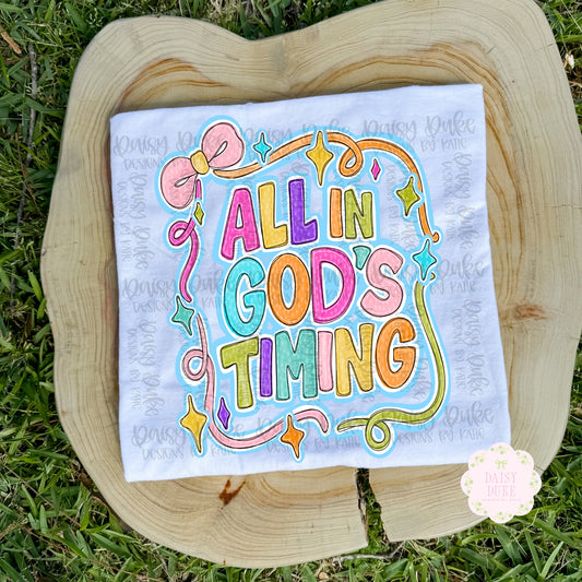 God’s Timing