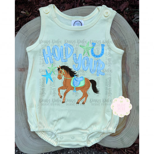 Hold your Horses - Blue