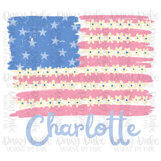 Red, White, and Florals