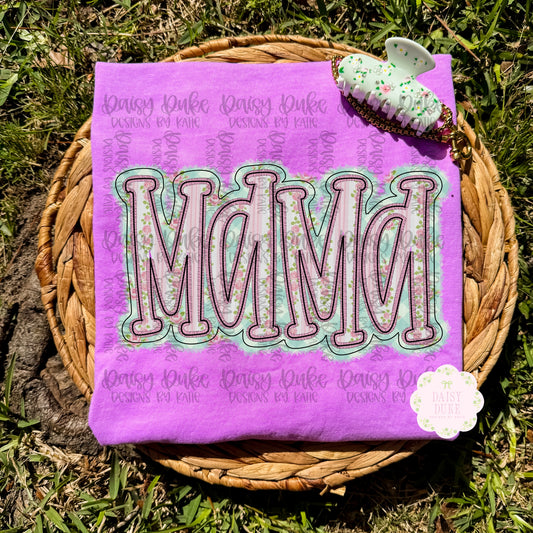 Floral Mama Patch
