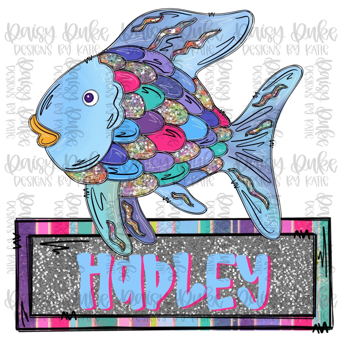 Rainbow Fish - Girl