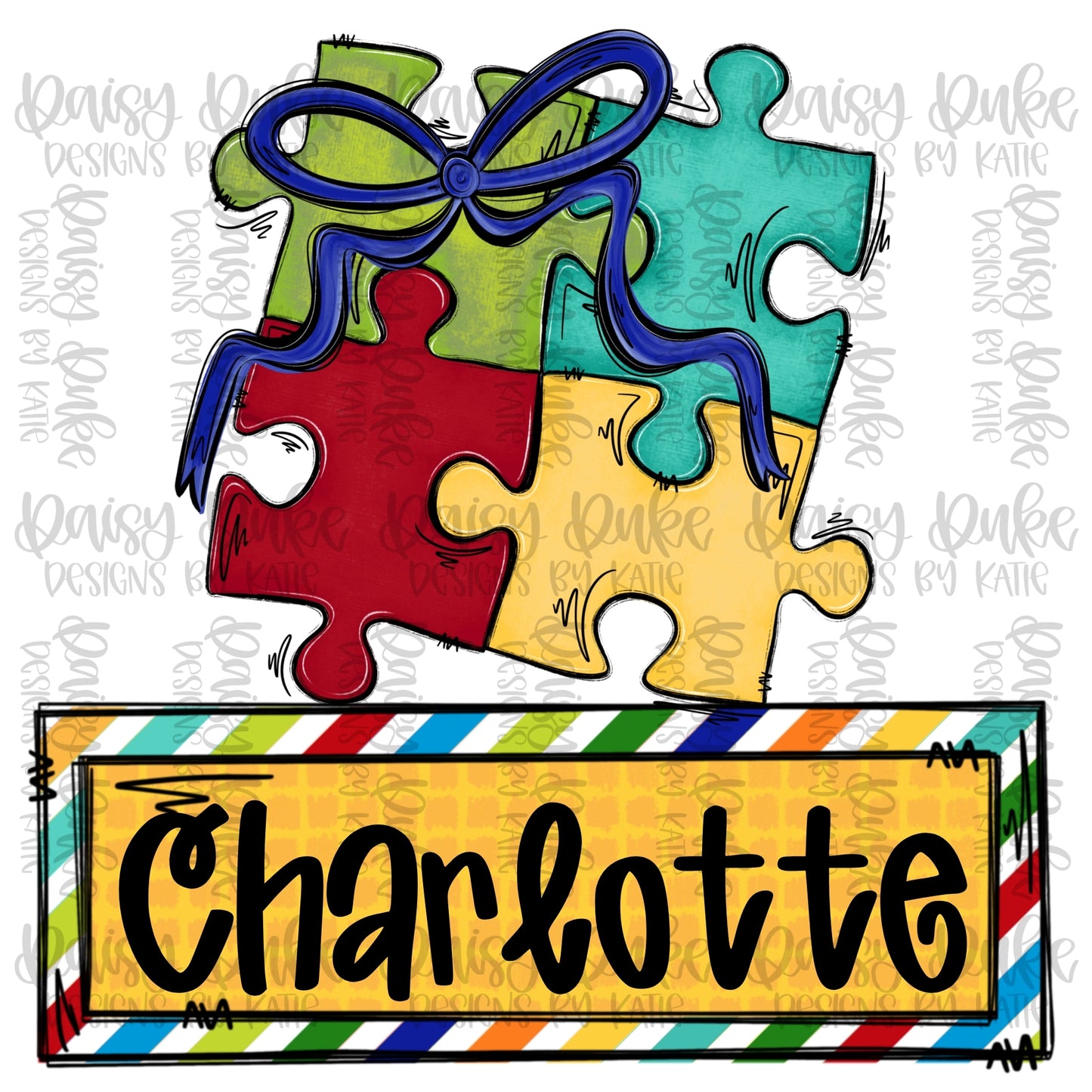 Inclusion Puzzle - Girl