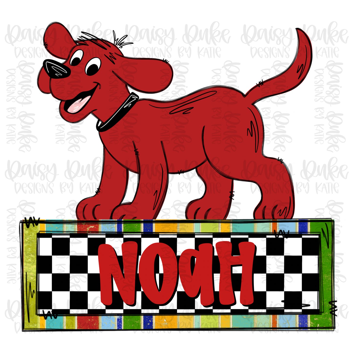 The Big Red Dog - Boy