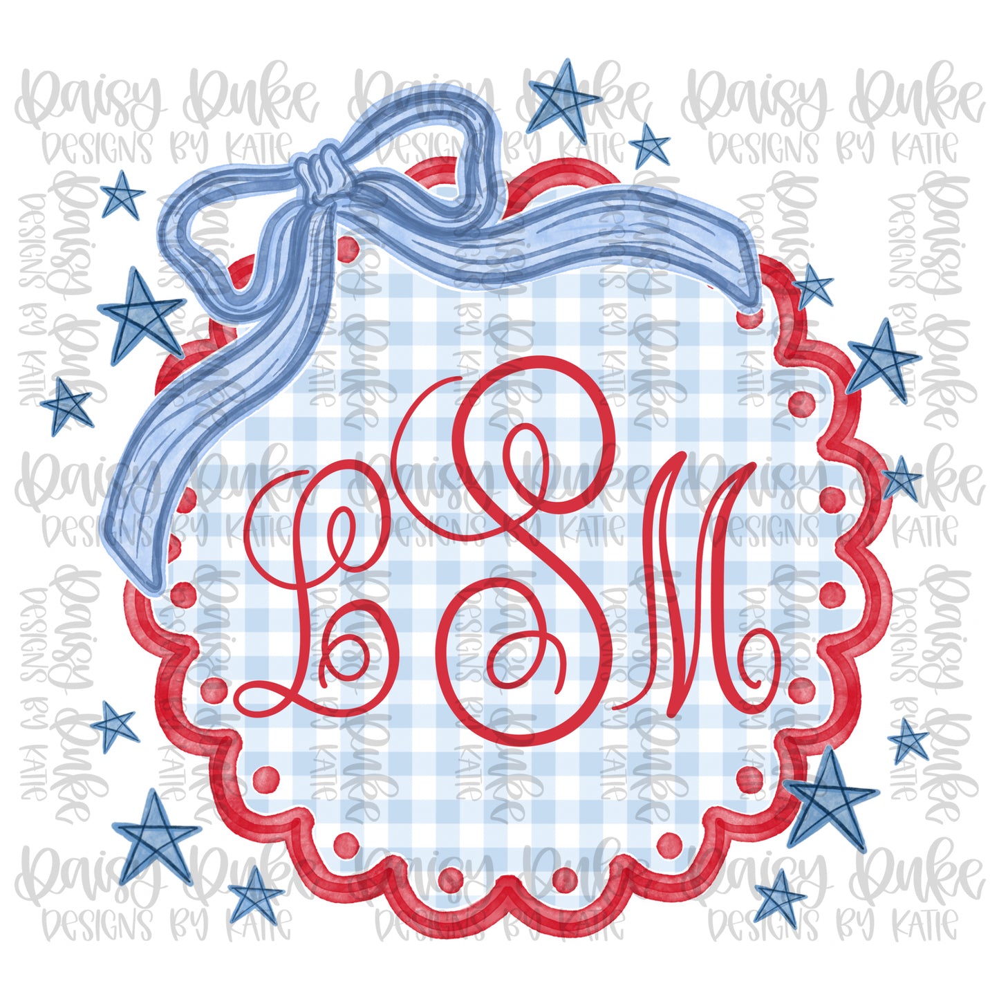 Patriotic Monogram