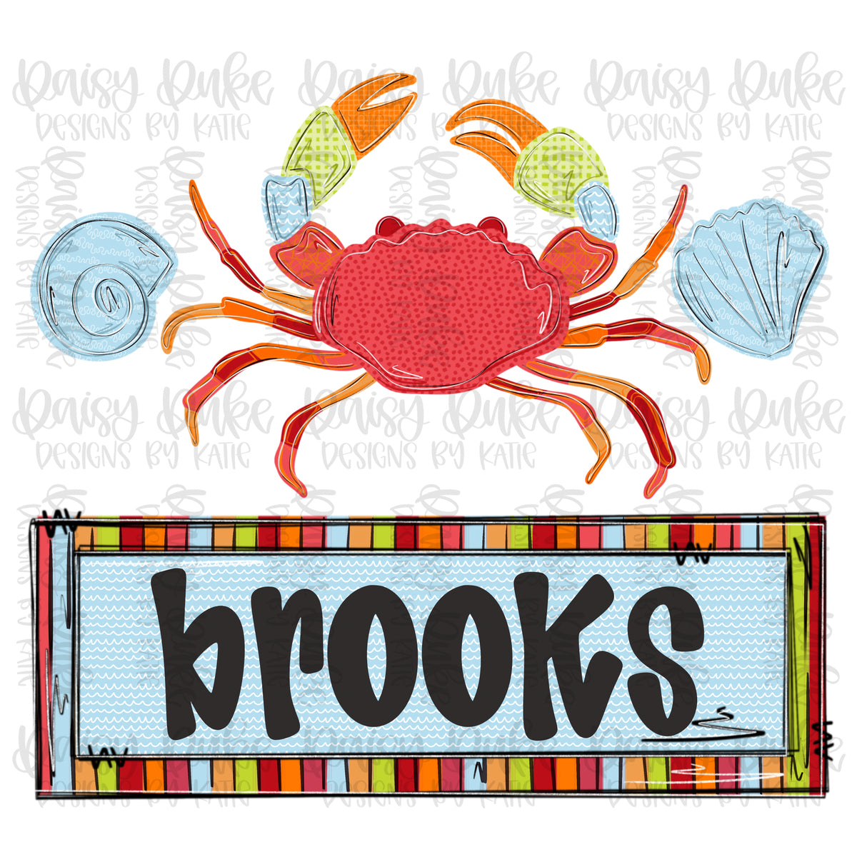 Coastal Crab - Red
