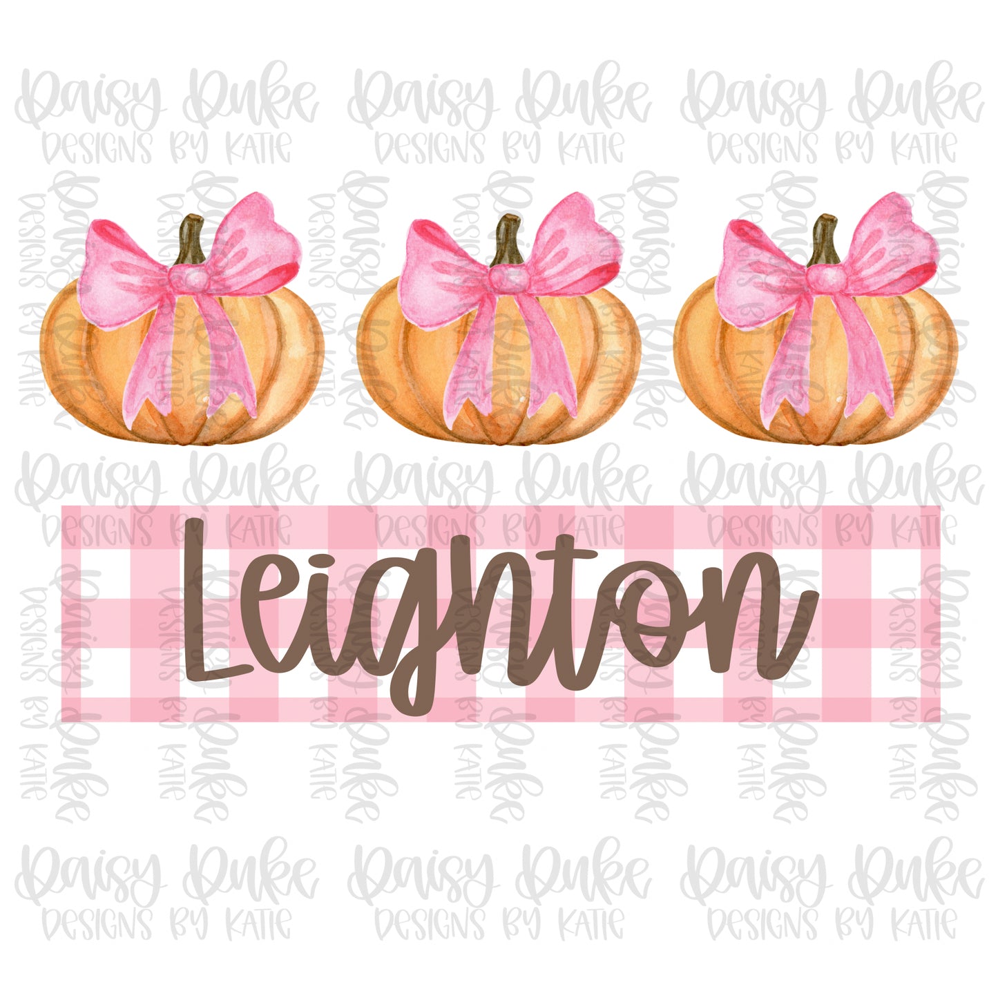Pumpkins & Bows